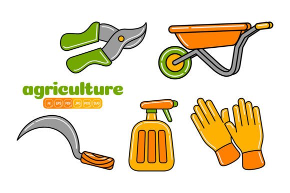 Agriculture Vector Pack 06: A Toolkit for Modern Visual Communication