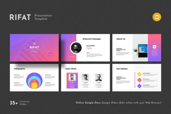 Beyond Basic Slides: The Professional Presentation Revolution with the Rifat Google Slides Template