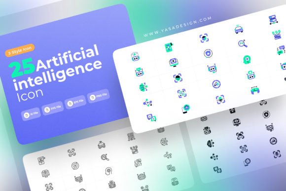 Essential AI Icons for Modern Design
