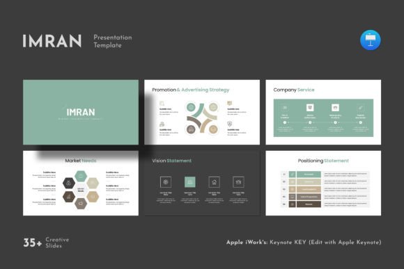 Imran Keynote Presentation Template: A Tool for Clear and Professional Communication