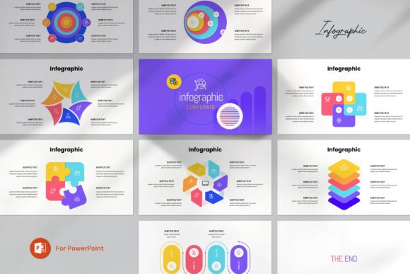 Infographic PowerPoint Template: Elevating Professional Presentation Design