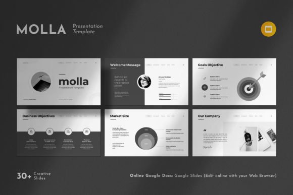 Presenting Your Professional Vision: A Strategic Guide to the Molla Google Slides Template