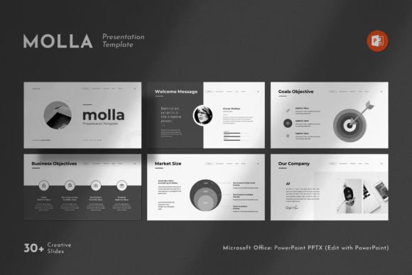 Presenting Your Vision: The Molla PowerPoint Template as a Modern Professional Tool