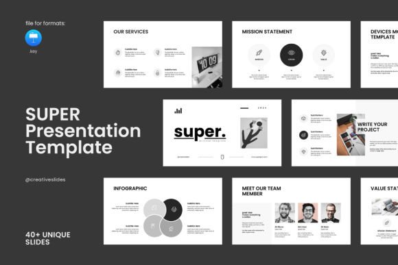 Super Keynote Template: Elevating Your Presentation Story