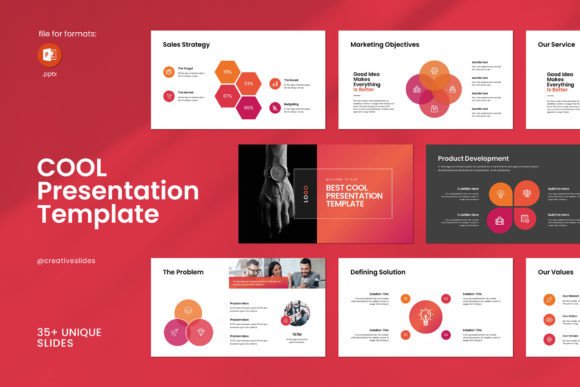 The Anatomy of a Professional Presentation: Decoding the Cool PowerPoint Template