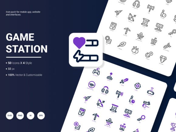 The Game Station Icon Pack: Evaluating Its Place in Your Design Toolkit