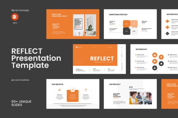 The Reflect PowerPoint Template: Your Gateway to Professional Presentation Design