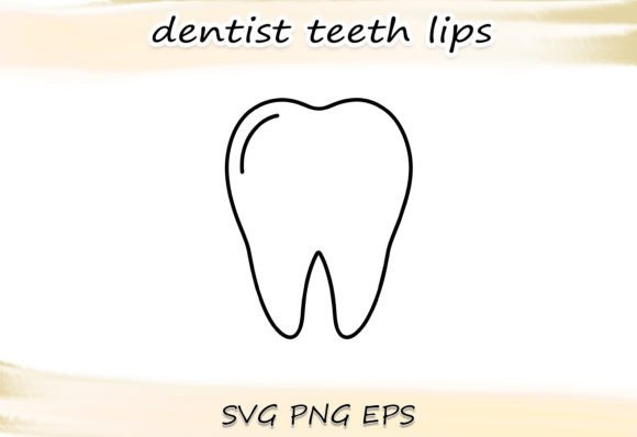 The Single Tooth SVG Illustration: A Precision Tool for Clear Dental Communication