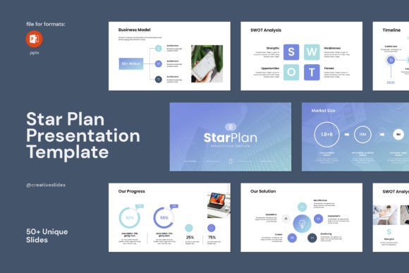 The Start Plan Template: Elevating Presentation Design Without Design Expertise