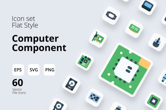 The Versatile Power of a Computer Component Icon Set