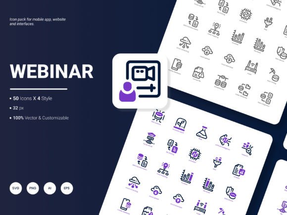 Understanding the Value and Fit of a Comprehensive Webinar Icon Pack